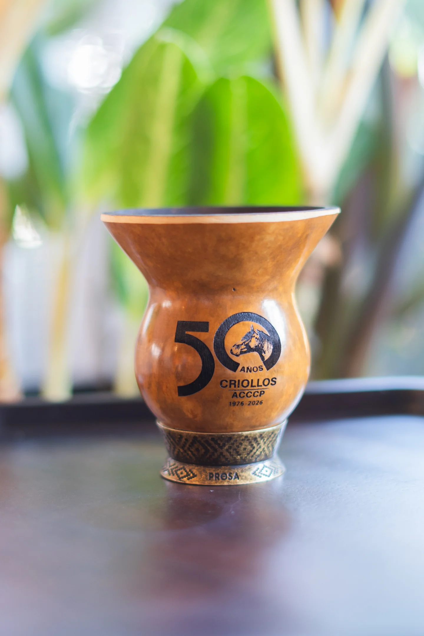 Mate personalizado con un grabado conmemorativo